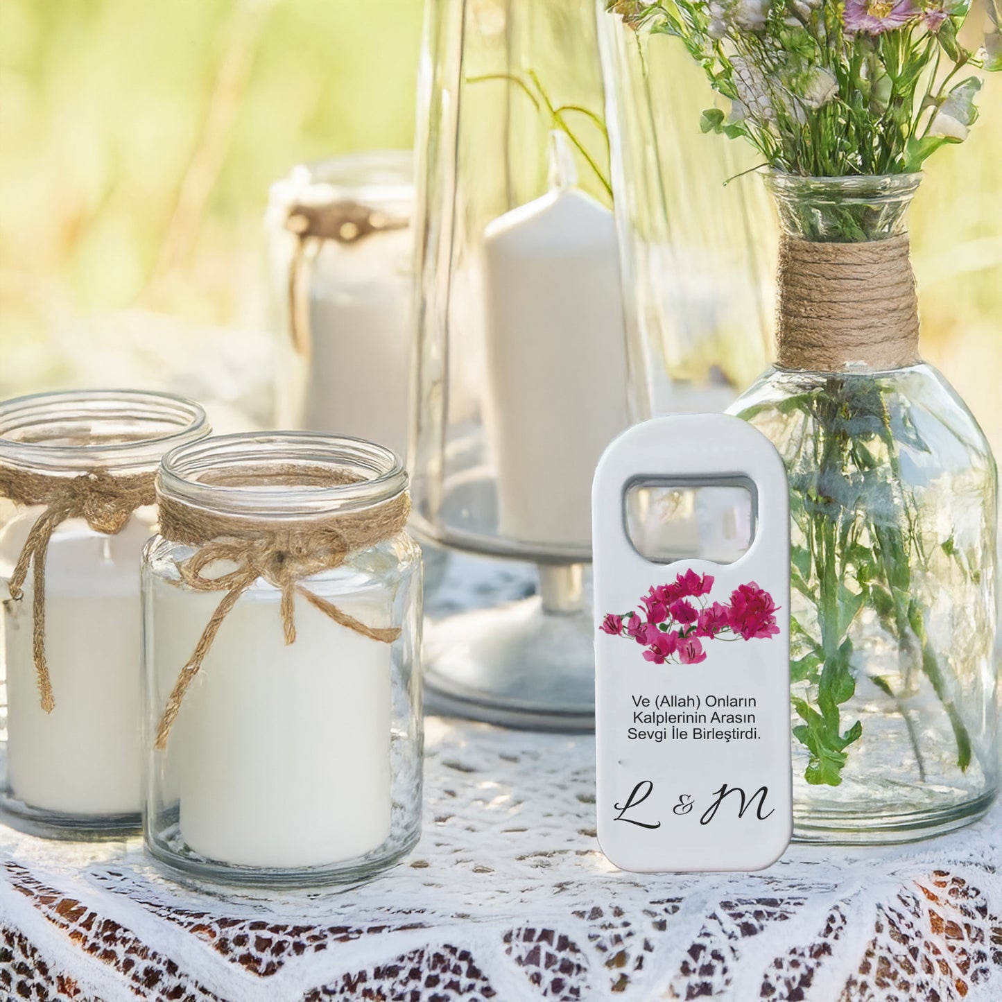 Begonvil Tasarımlı – Kişiye Özel Plastik Açacak Magnet