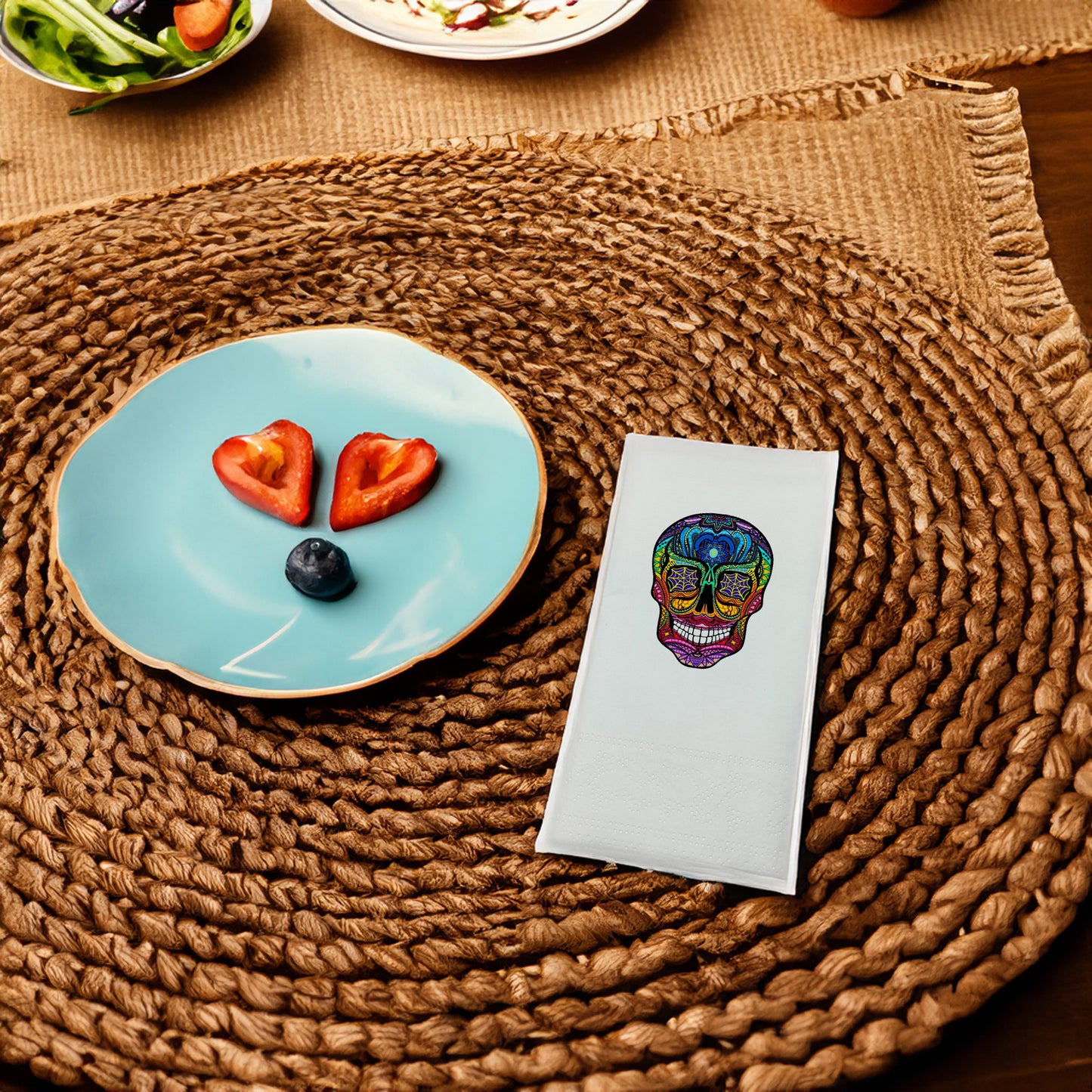 "Kuru Kafa" Baskılı Peçeteler - AyDesign.com.tr