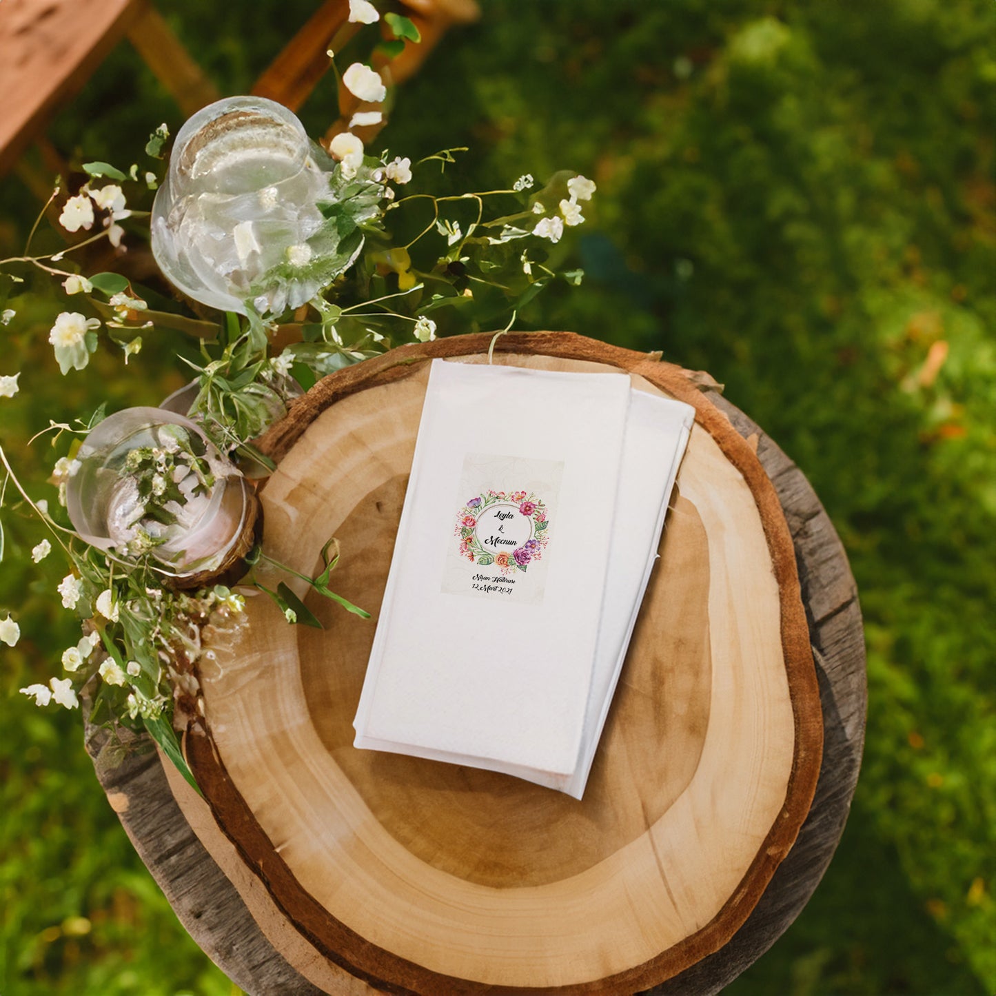 Bahar Yaprakları Özel Gün Peçetesi