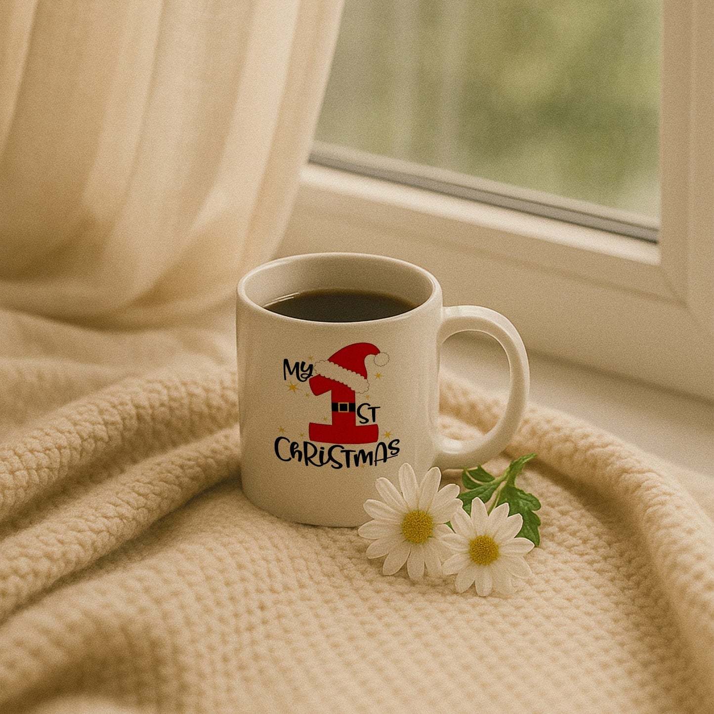 My 1st Christmas Tasarımlı Yılbaşı Kupası