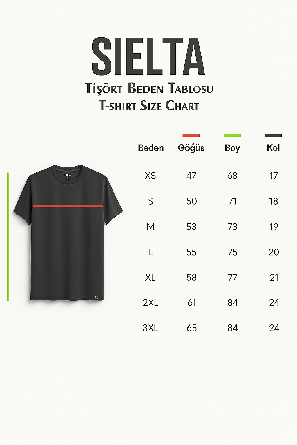 Türkiye'li Değil Türk Baskılı Bisiklet Yaka Beyaz Tişört