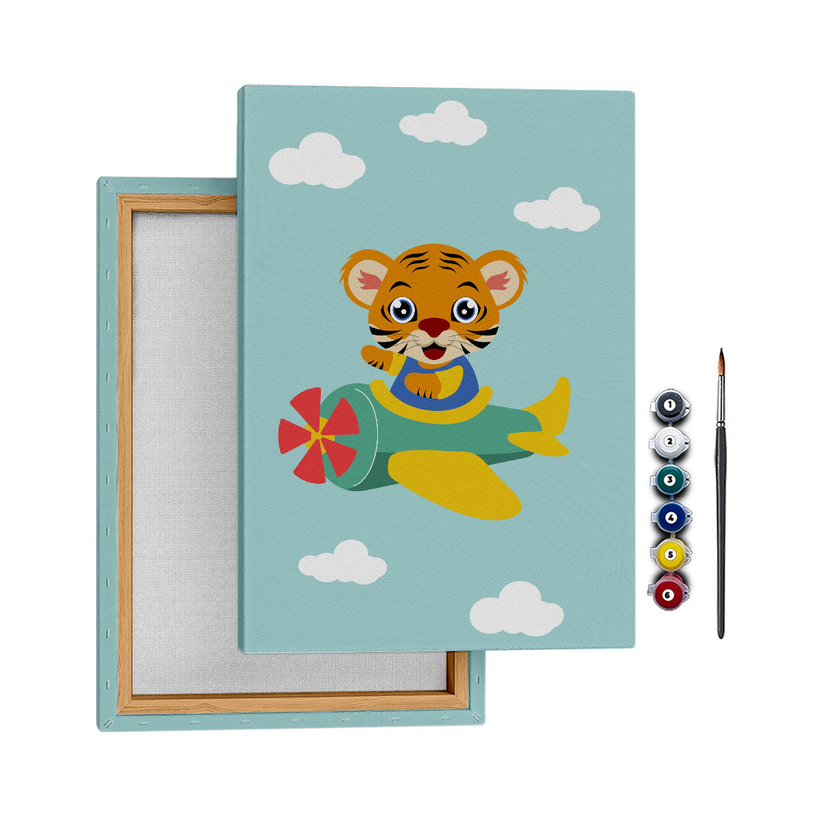 Pilot Kaplan Dubi - 25x35cm - Boyama Tablo