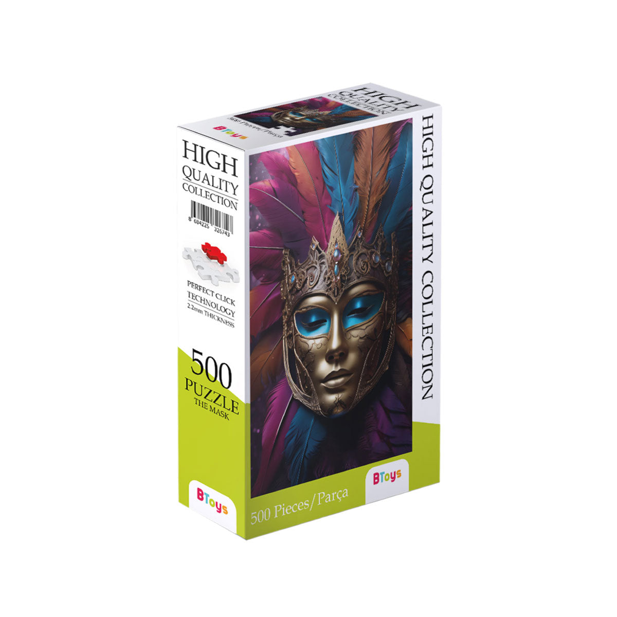 Maske - 500 Parça