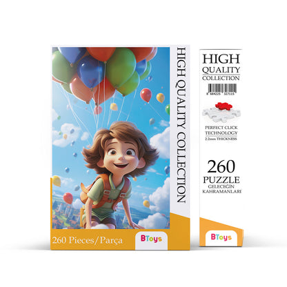 Geleceğin Kahramanları - 260 Parça Puzzle