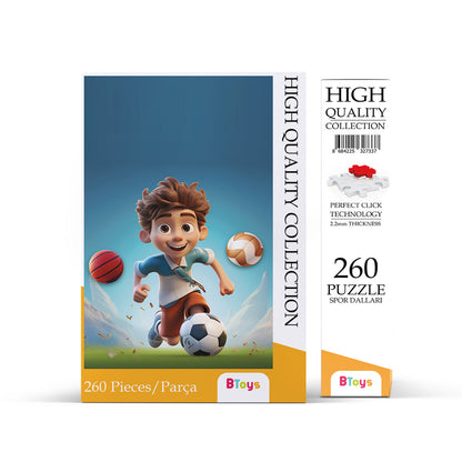 Spor Dalları - 260 Parça Puzzle