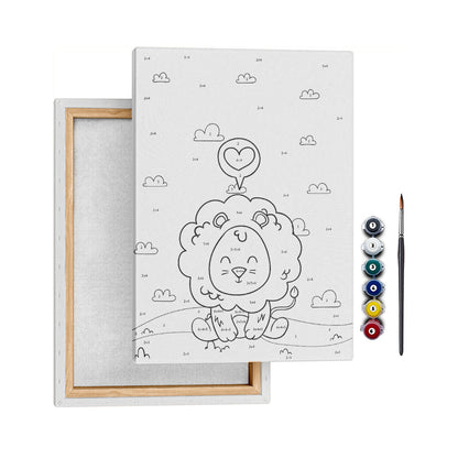 BToys Aslan - 35x50cm - Boyama Tablo