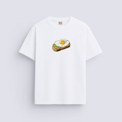 Minimal baskılı regular tişört