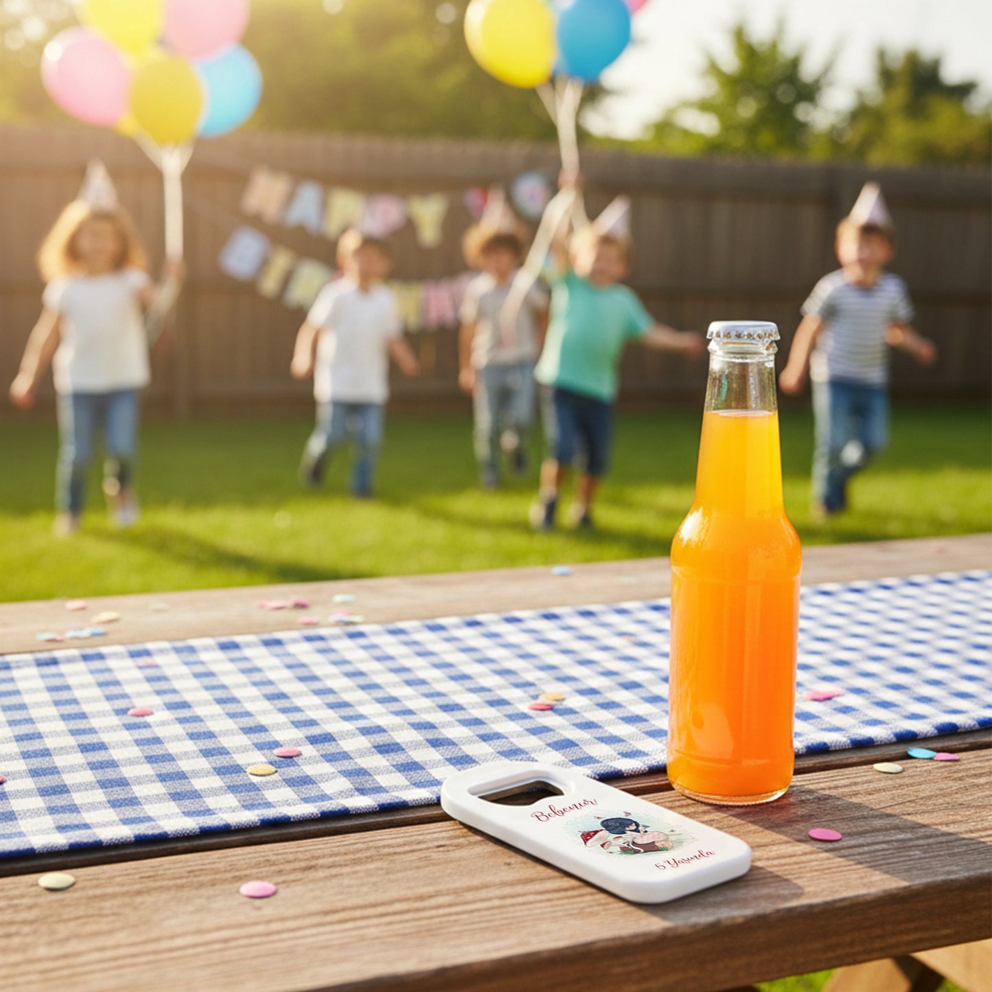 Kişiye Özel Peri Masalı Temalı Bebek Açacak Magnet | Kız Çocuk Doğum Günü Hediyelik