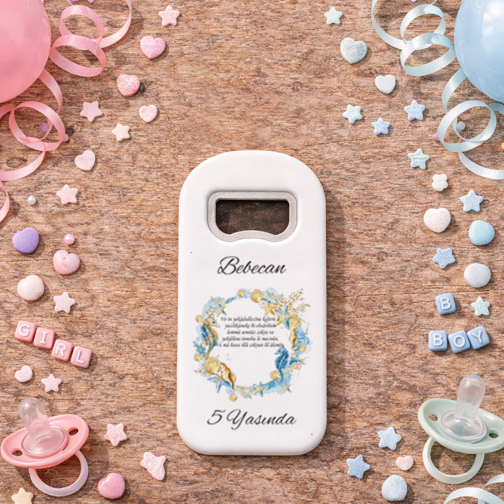 Kişiye Özel Açacak Magnet Dua Temalı | İsimli Doğum Günü Hediyelik