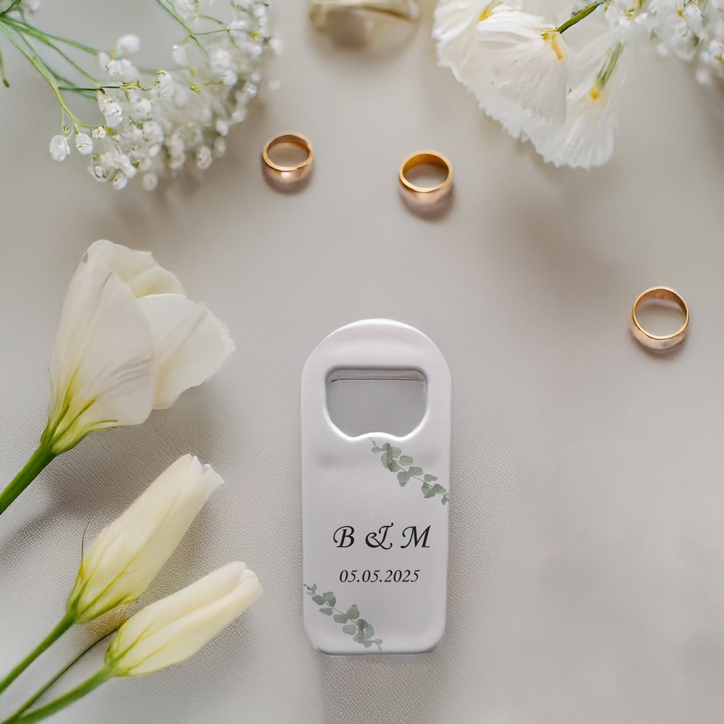 Okaliptus Tasarımlı – Kişiye Özel Plastik Açacak Magnet