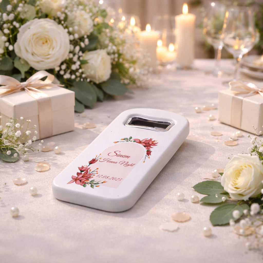 Kına Gecesi Magnet Açacak | Çiçekli Henna Night Özel Tasarım