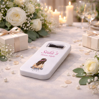 Kına Gecesi Magnet Açacak | Bride Tasarımlı Kişiye Özel Hediyelik