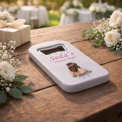 Kına Gecesi Magnet Açacak | Bride Tasarımlı Kişiye Özel Hediyelik