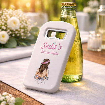 Kına Gecesi Magnet Açacak | Bride Tasarımlı Kişiye Özel Hediyelik