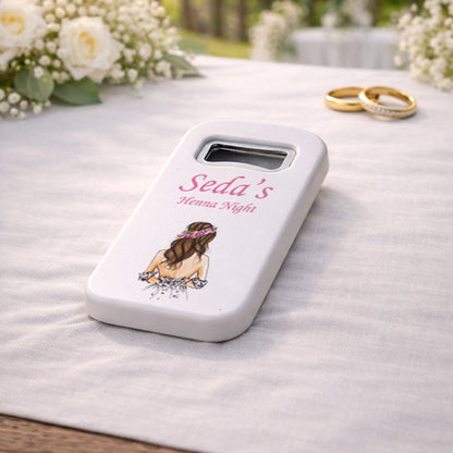 Kına Gecesi Magnet Açacak | Bride Tasarımlı Kişiye Özel Hediyelik