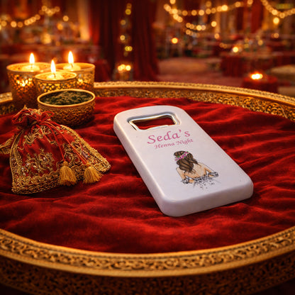 Kına Gecesi Magnet Açacak | Bride Tasarımlı Kişiye Özel Hediyelik