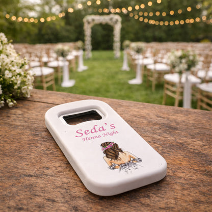 Kına Gecesi Magnet Açacak | Bride Tasarımlı Kişiye Özel Hediyelik