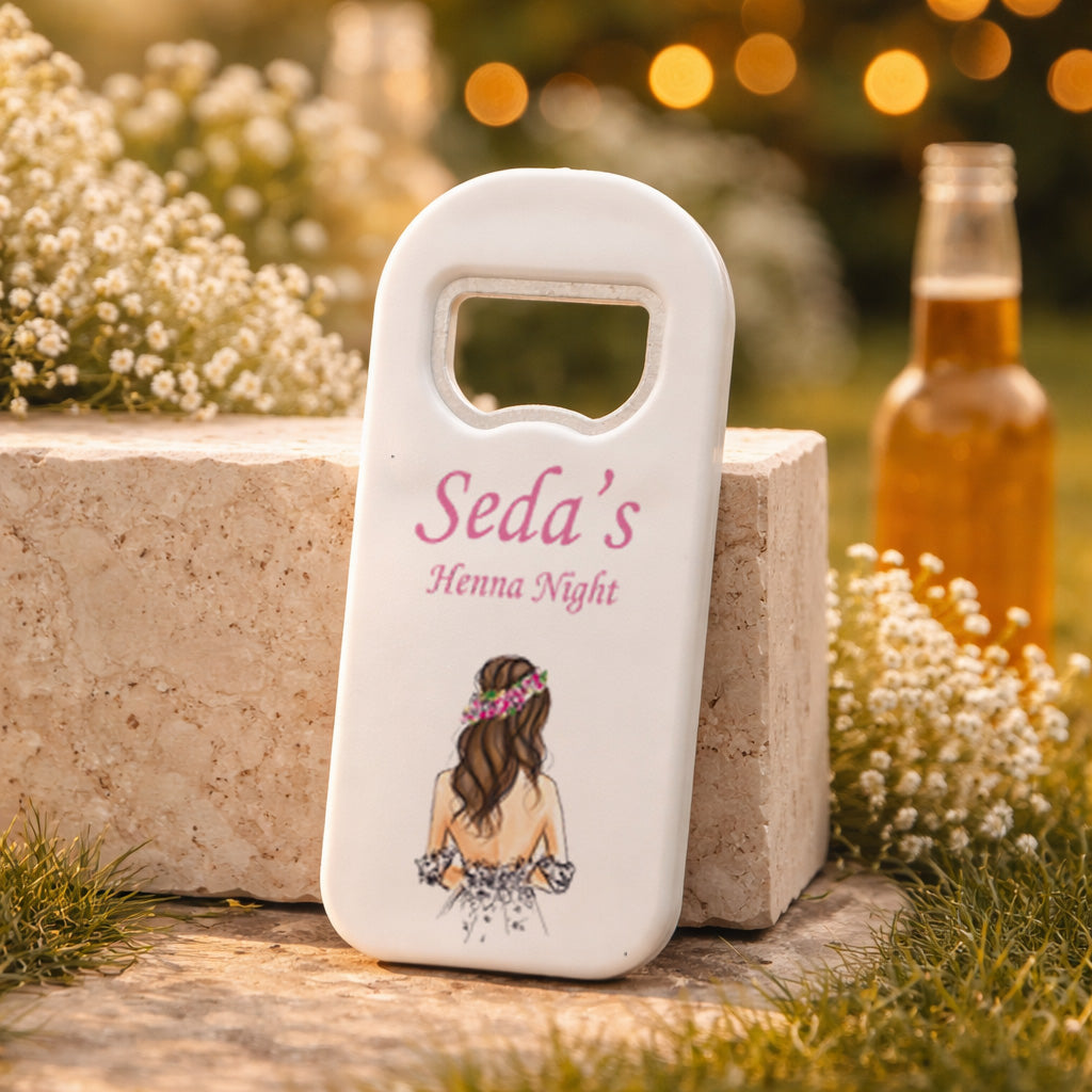 Kına Gecesi Magnet Açacak | Bride Tasarımlı Kişiye Özel Hediyelik