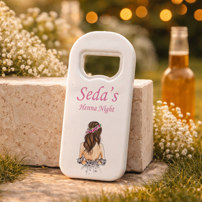 Kına Gecesi Magnet Açacak | Bride Tasarımlı Kişiye Özel Hediyelik