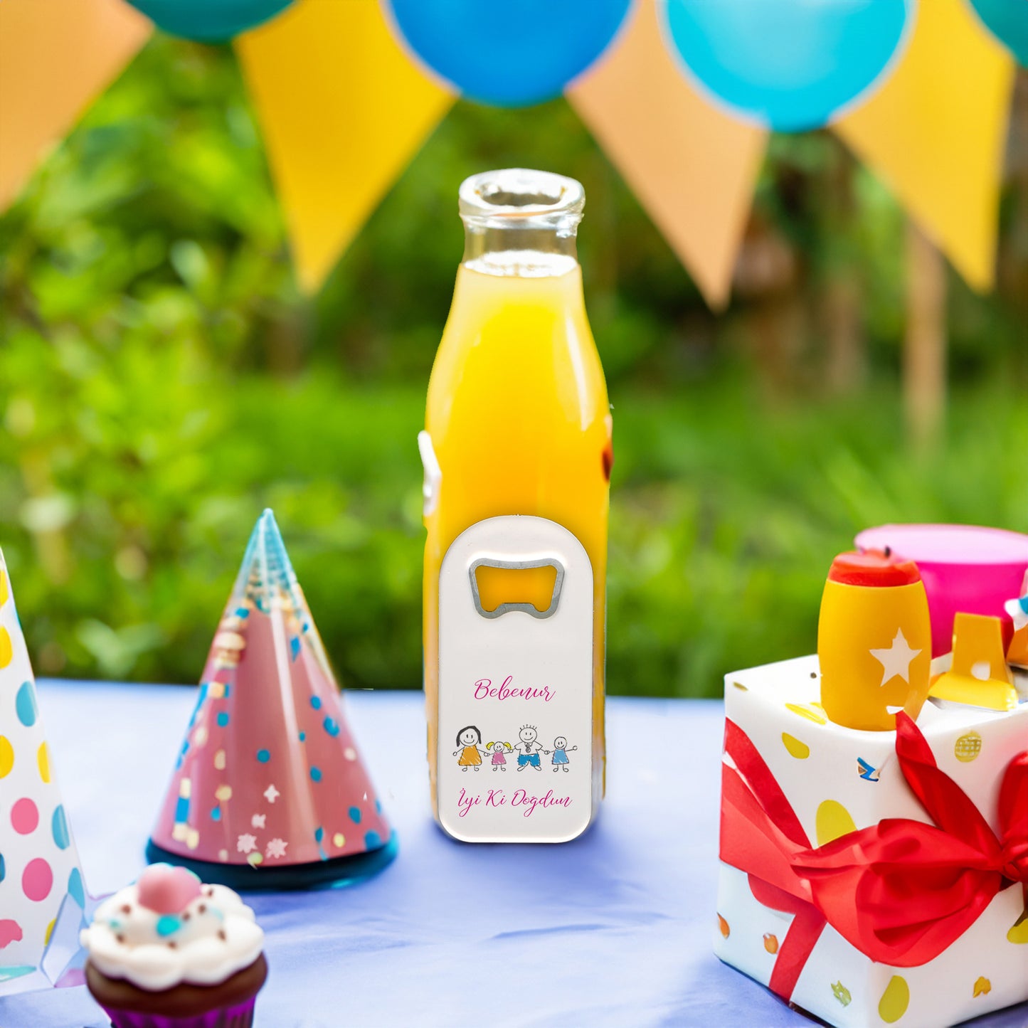 Aile Temalı Plastik Açacak Magnet | Doğumgünü, Babyshower, Diş Buğdayı ve Sünnet Organizasyonlarınızın Unutulmaz Hatırası!