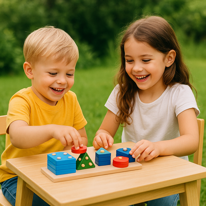 Bemi Geometrik Şekiller - Öğren ve Eşleştir