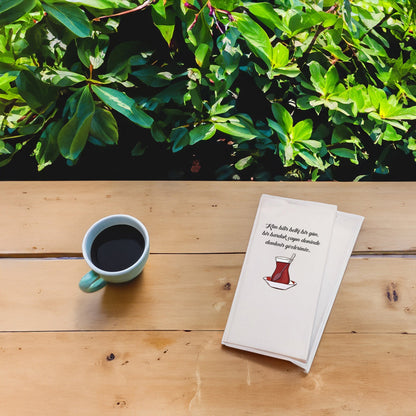 "Kim bilir belki bir gün" Baskılı Peçeteler - AyDesign.com.tr