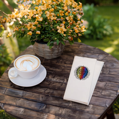 Aslan Mandala Baskılı Peçete – Gücün ve Zarafetin Buluşması | Kidzia