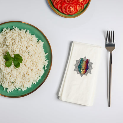 Kurt Mandala Baskılı Peçete – Sadakatin ve Gücün Sembolü | Kidzia