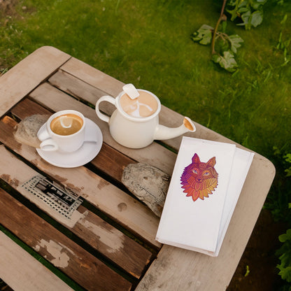 "Kızıl Kurt" Baskılı Peçeteler - AyDesign.com.tr