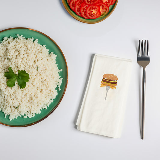 "Hamburger" Baskılı Peçeteler - AyDesign.com.tr