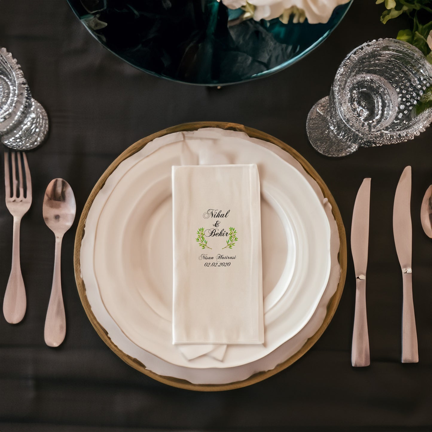 Zeytin Dalı Özel Gün Peçetesi