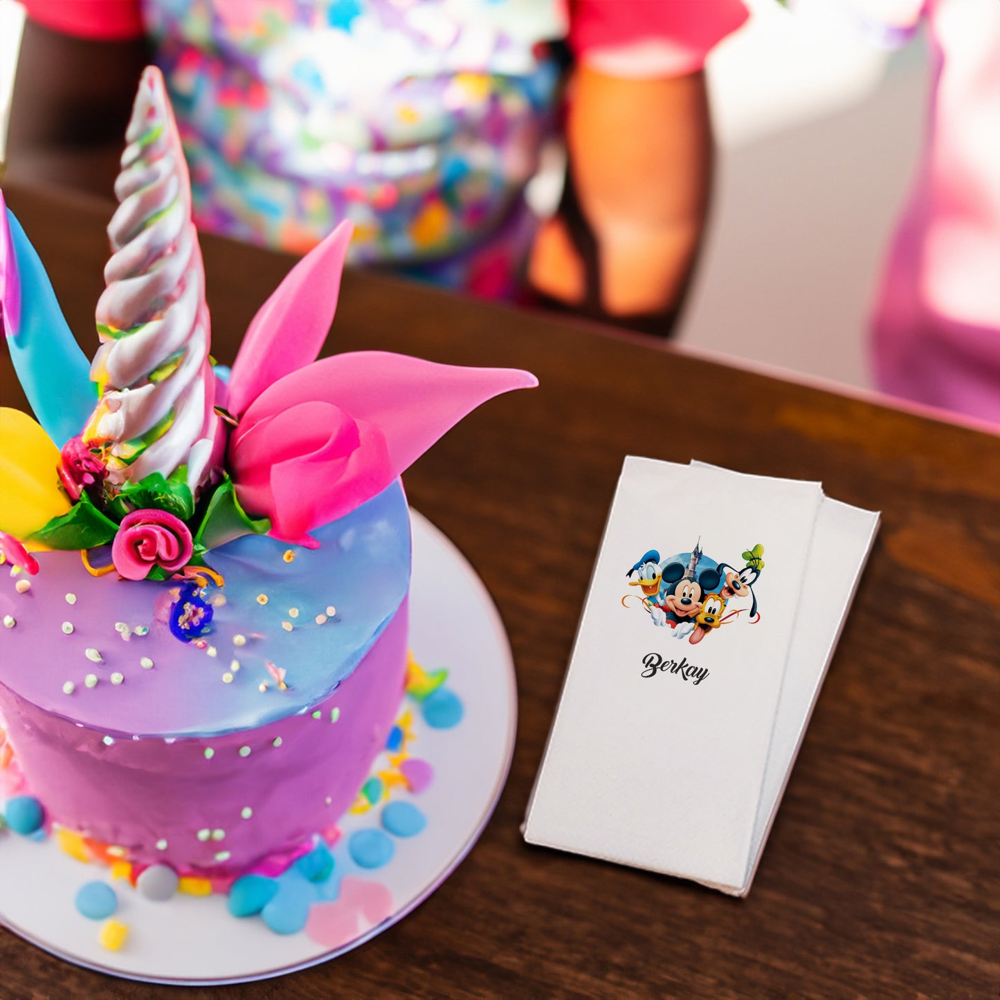 Mickey Mouse Arkadaşları Baskılı Peçeteler - AyDesign.com.tr