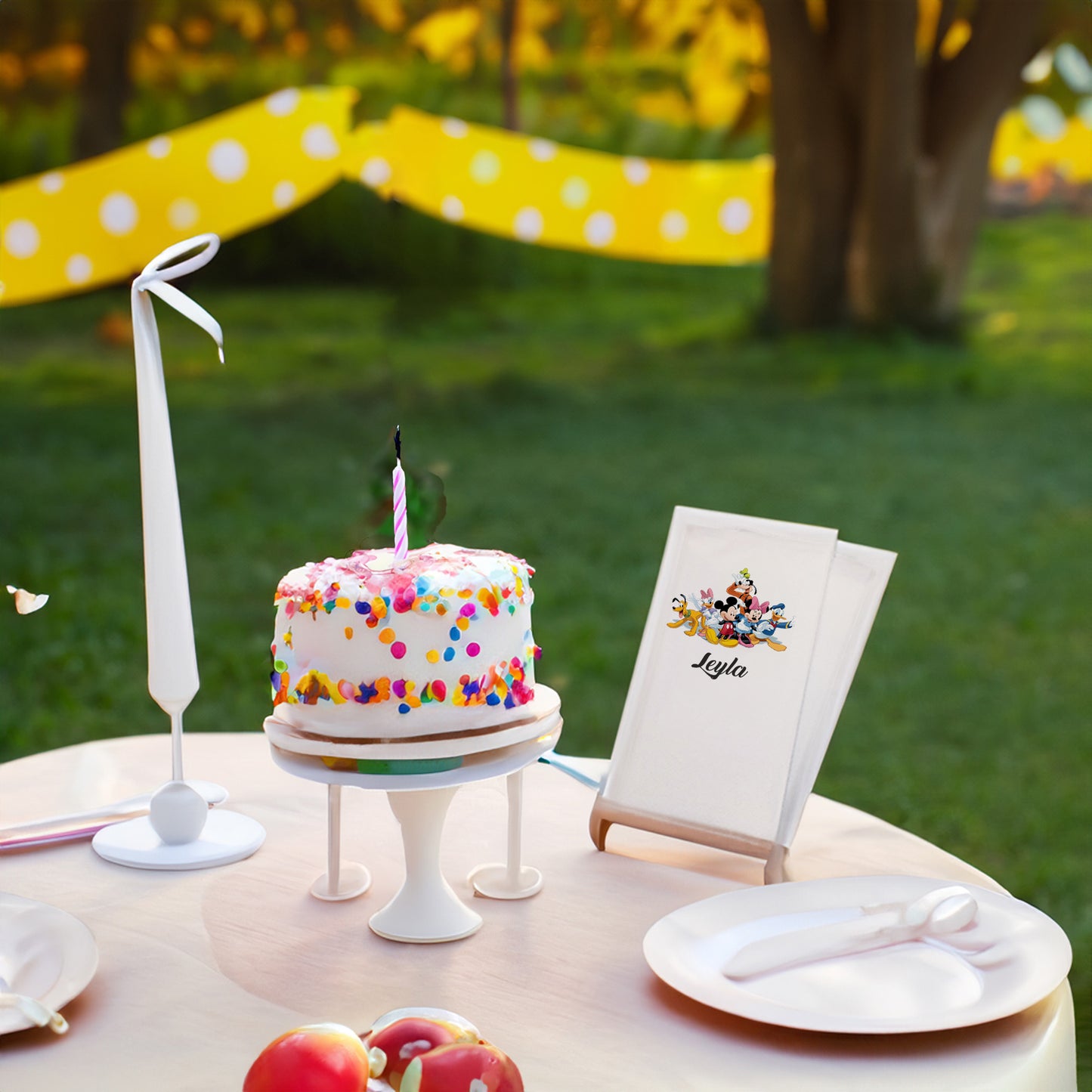 Mickey Mouse Arkadaşları Temalı Baskılı Peçeteler - AyDesign.com.tr