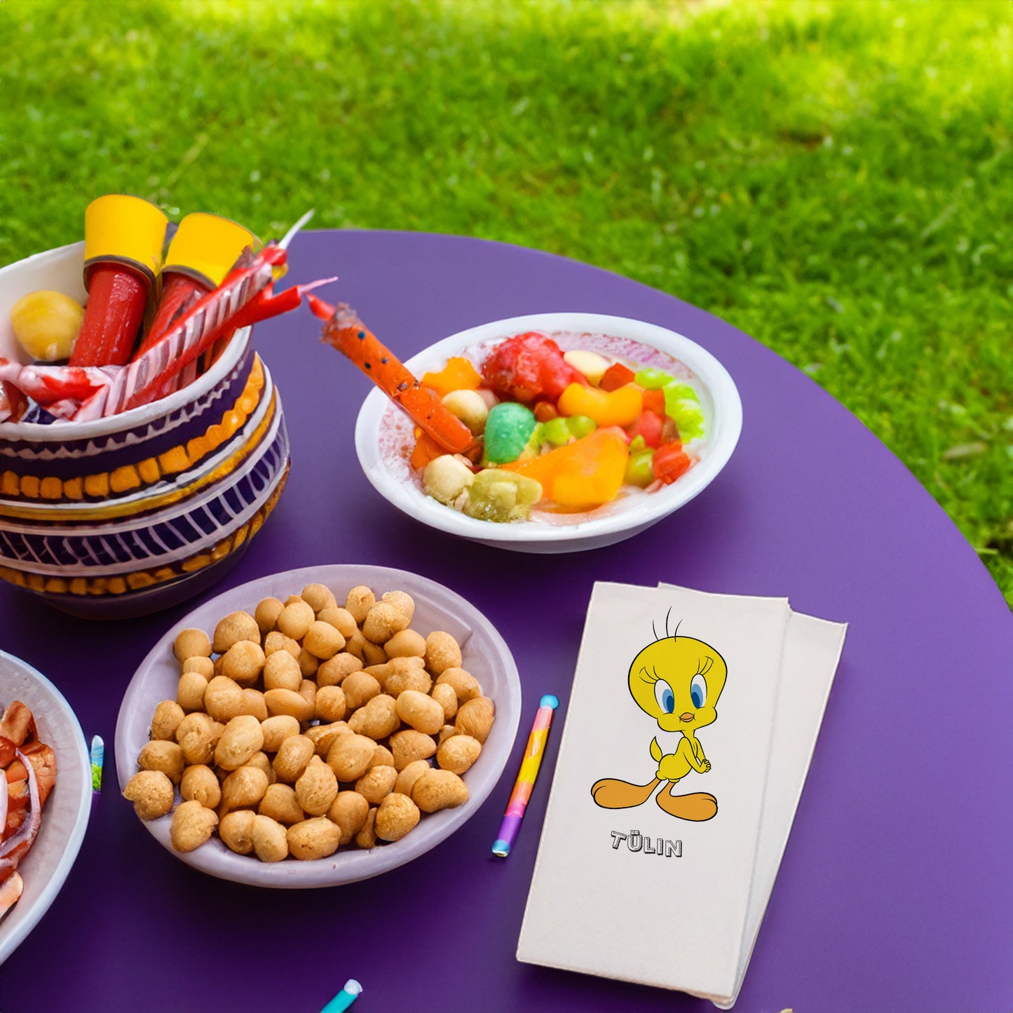 Tweety Baskılı Peçeteler - AyDesign.com