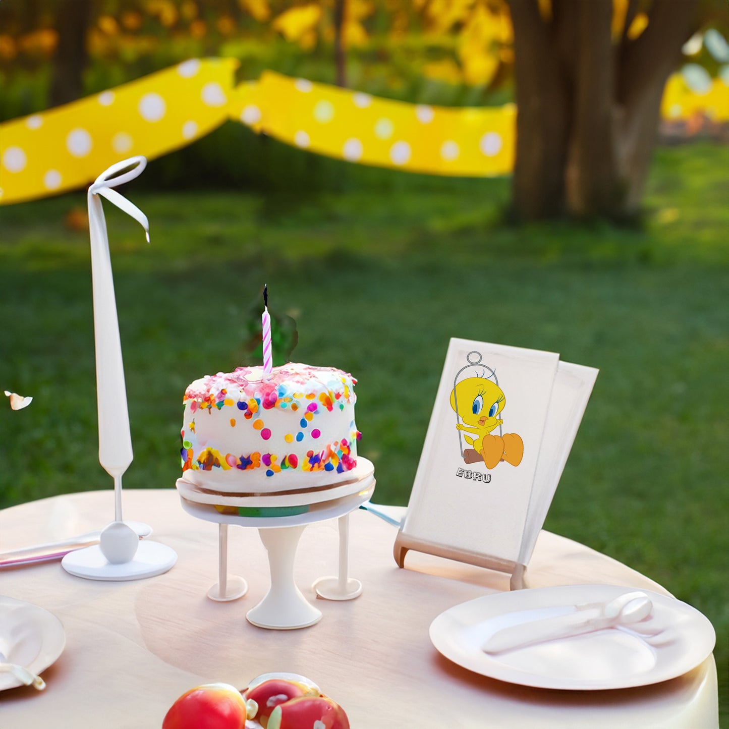 Sallanan Tweety Baskılı Peçeteler - AyDesign.com