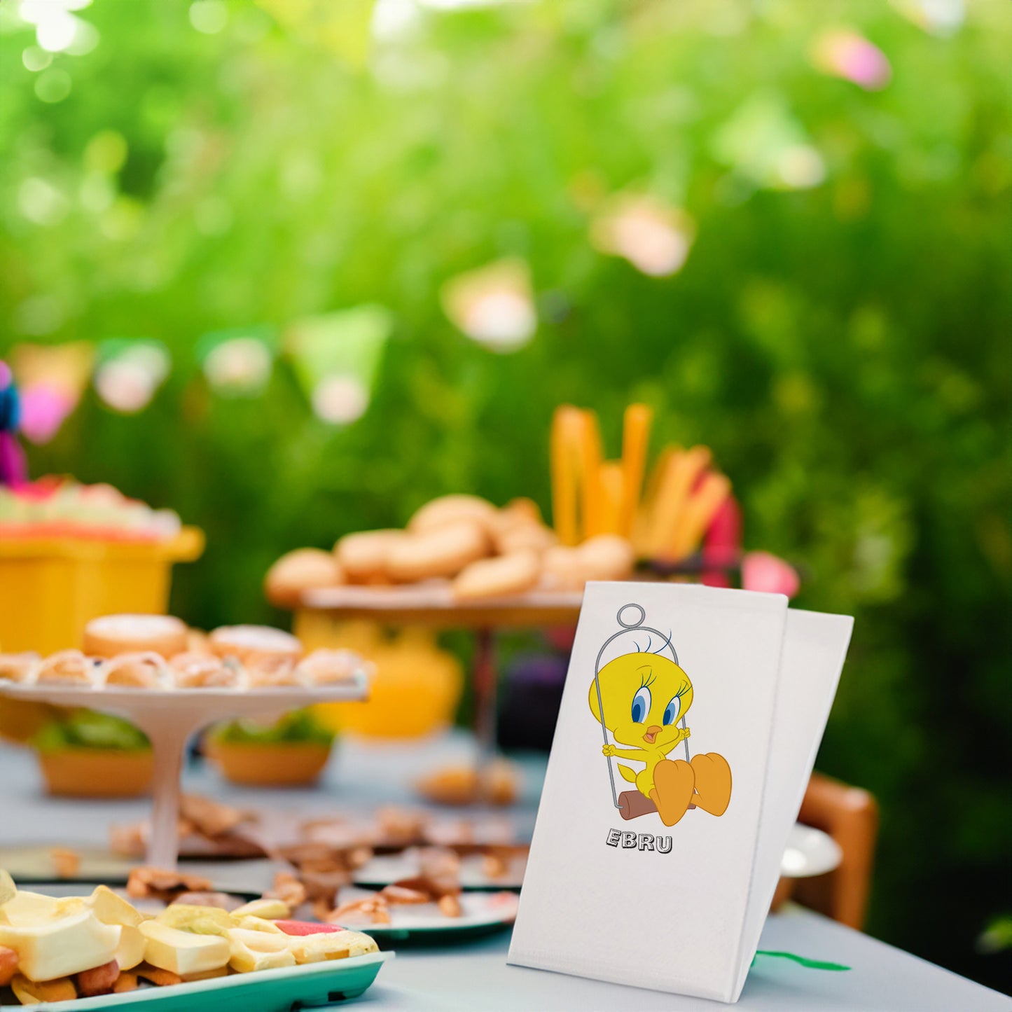 Sallanan Tweety Baskılı Peçeteler - AyDesign.com