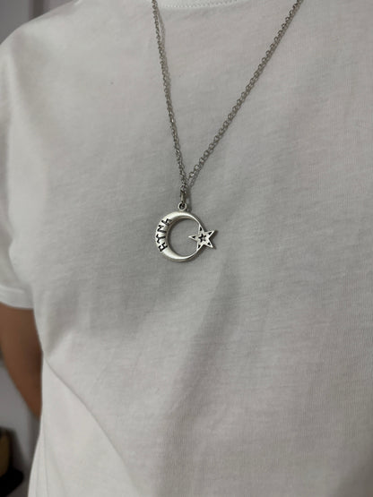 Türk Bozkurt Unisex Zincir Kolye