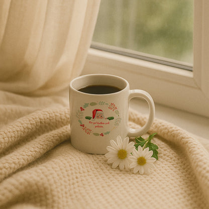 Bu Yıl Kalbin Çok Gülsün Yazılı Hediyelik Baskılı Kupa