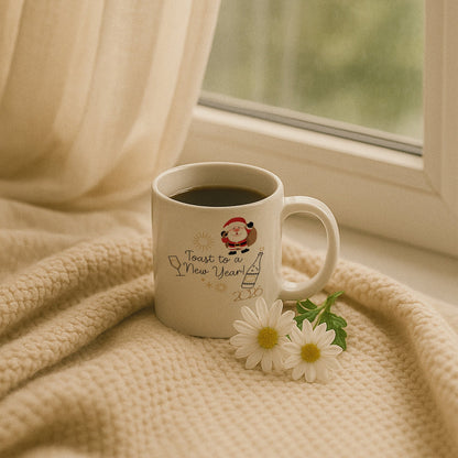 Toast to a New Year 2026 Temalı Hediyelik Baskılı Kupa