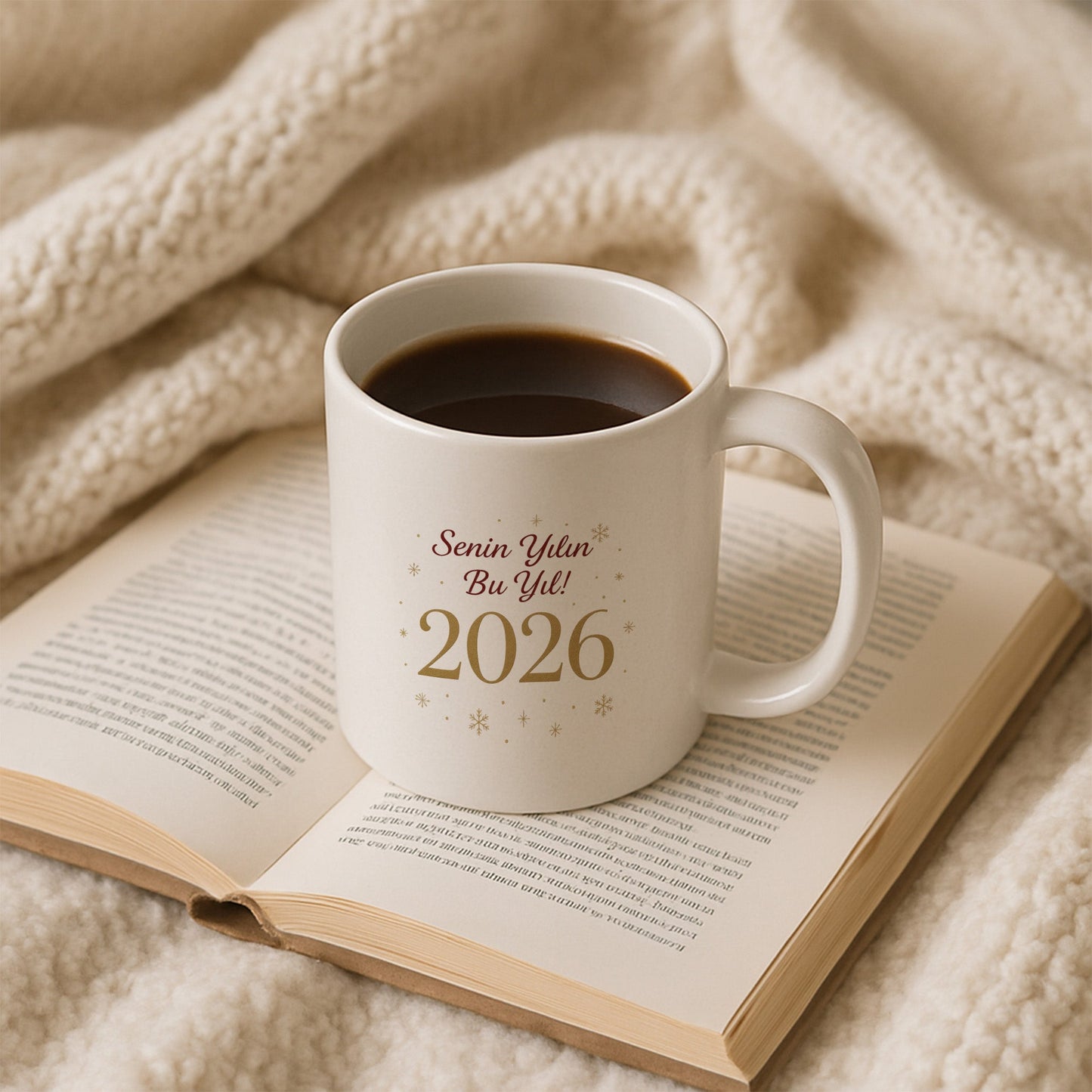 Senin Yılın Bu Yıl 2026 Yazılı Hediyelik Baskılı Kupa
