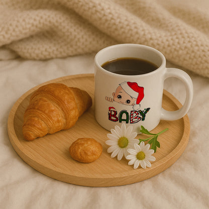 Yılbaşı Baby Temalı Özel Tasarım Baskılı Hediyelik Kupa