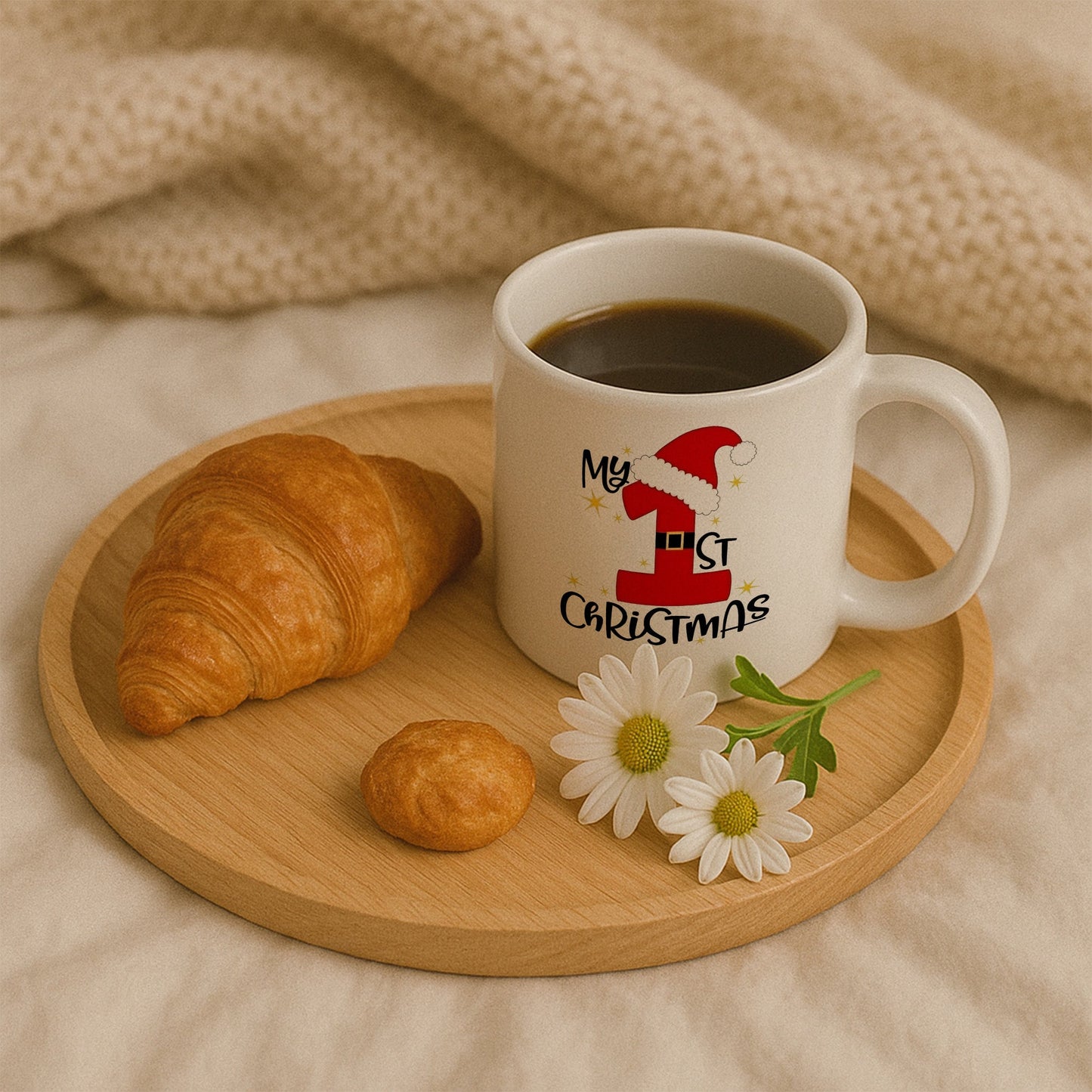 My 1st Christmas Tasarımlı Yılbaşı Kupası