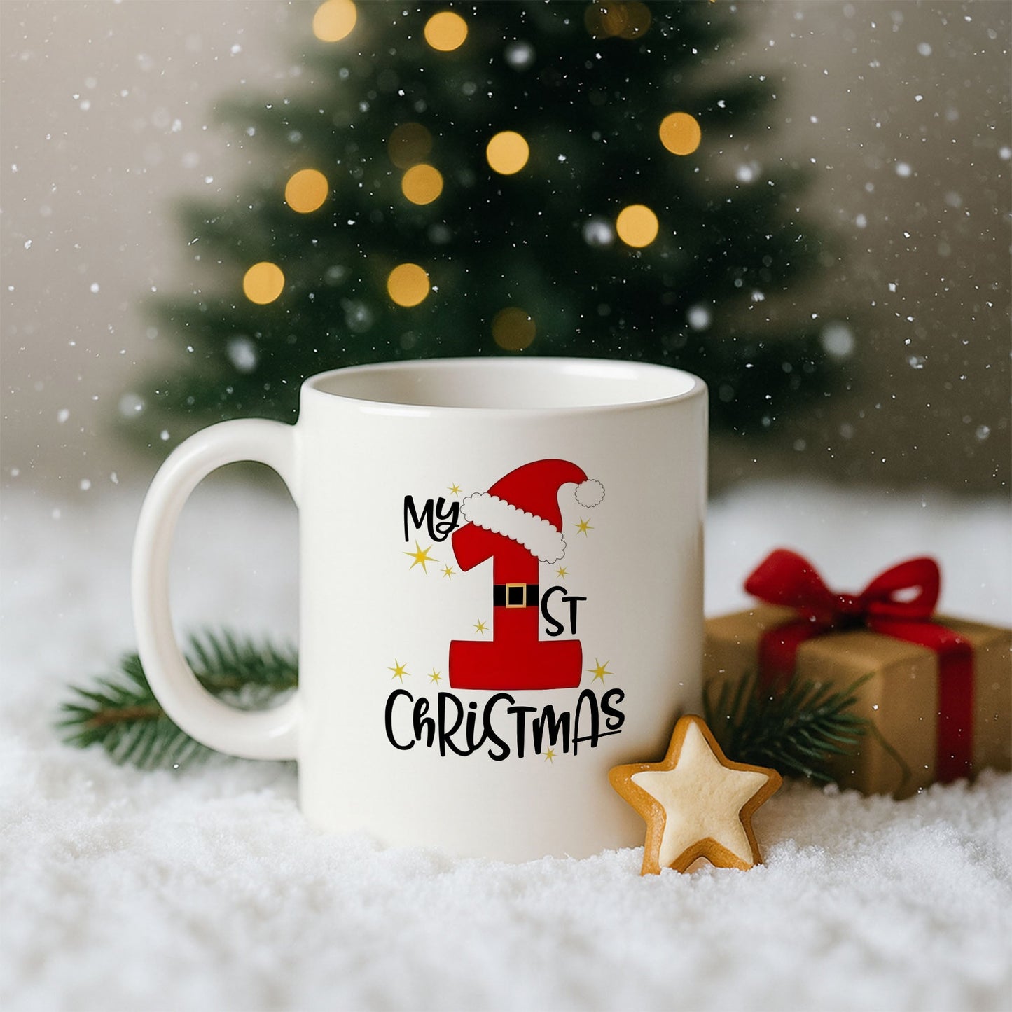 My 1st Christmas Tasarımlı Yılbaşı Kupası