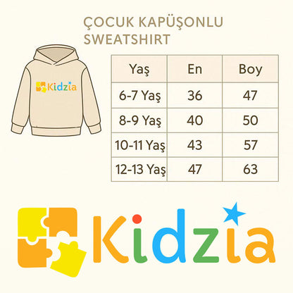 Happy New Year 2026 Yazılı Çocuk Sweatshirt – Yılbaşı Özel