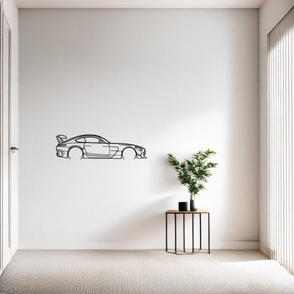 Mercedes AMG GT Metal Duvar Tablosu - Modern Otomobil Temalı Ofis Dekorasyonu