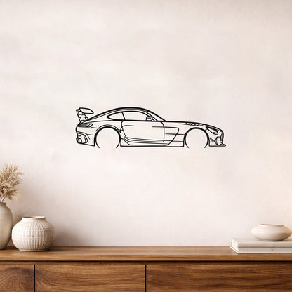 Mercedes AMG GT Metal Duvar Tablosu - Modern Otomobil Temalı Ofis Dekorasyonu