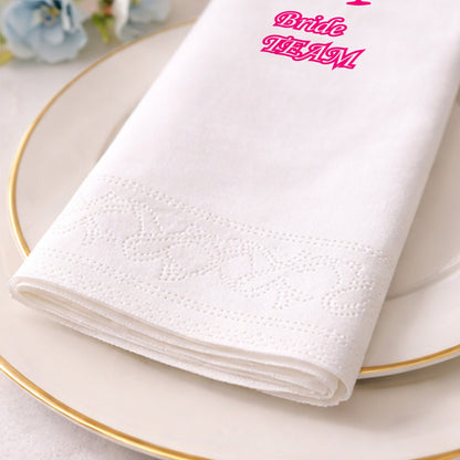 Bride Team Temalı Kişiye Özel Bekarlığa Veda ve Kına Peçetesi