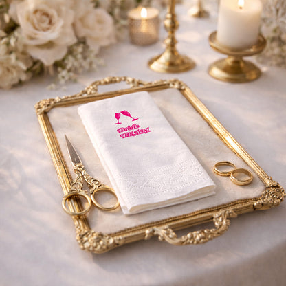 Bride Team Temalı Kişiye Özel Bekarlığa Veda ve Kına Peçetesi