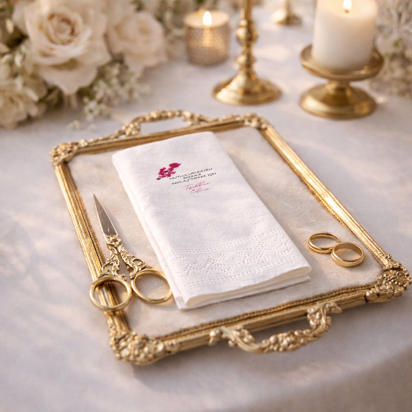 Kişiye Özel Bride To Be İllüstrasyonlu Bekarlığa Veda Peçetesi