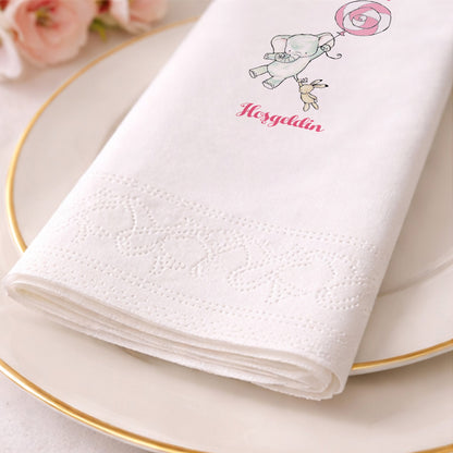 Aile Temalı Kişiye Özel İyi Ki Doğdunuz Peçetesi